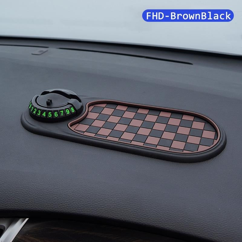 Multifunctional Vehicle-Mounted Anti-Slip Mat, Mobile Phone Navigation Frame, Central Control Storage Mat